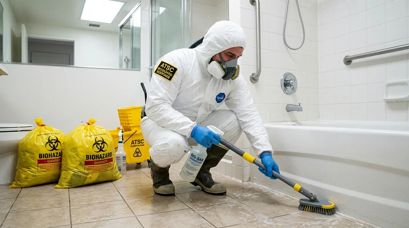 Decontamination equipment deployed for Blood Cleanup in McDonough